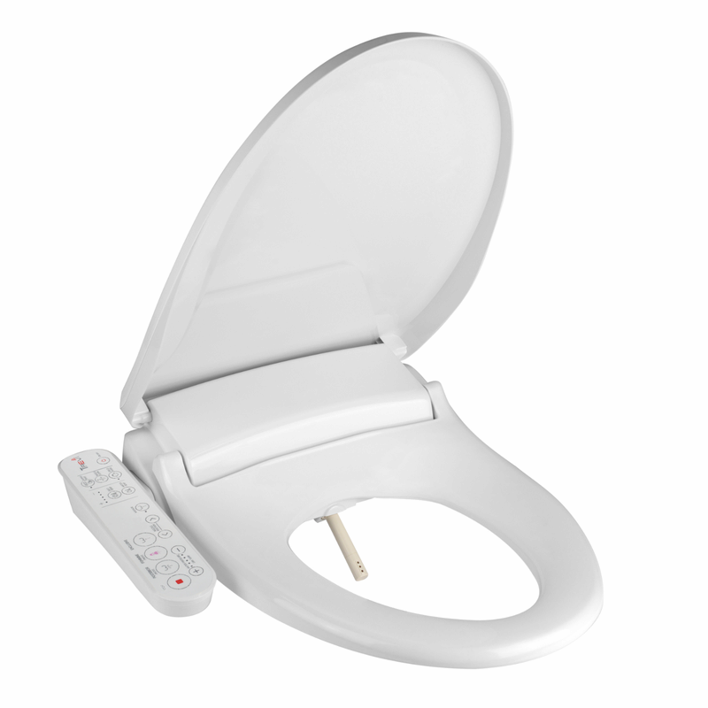 Electronic Bidet Toilet Seat TREVI _ALB_3500_ Heated Seat_ Hot Water and IPX4 Waterproof